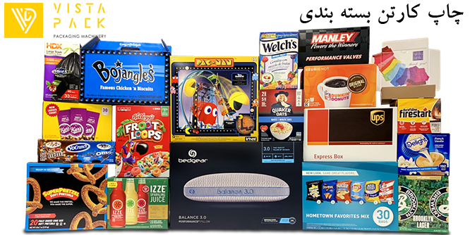 چاپ روی کارتن بسته بندی