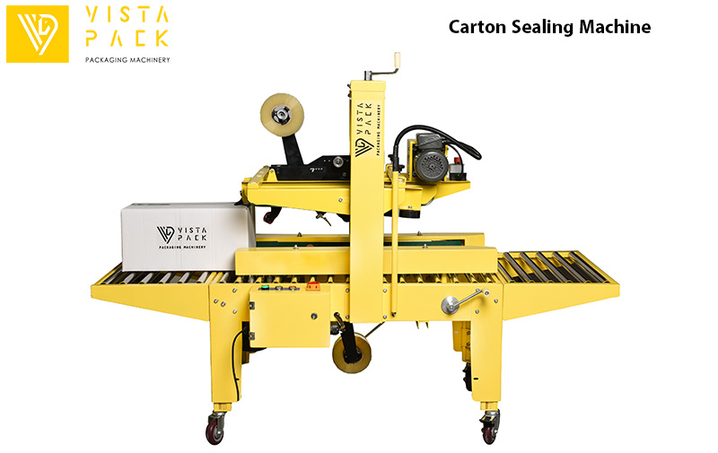 Carton Sealing Machine With Three-Motor