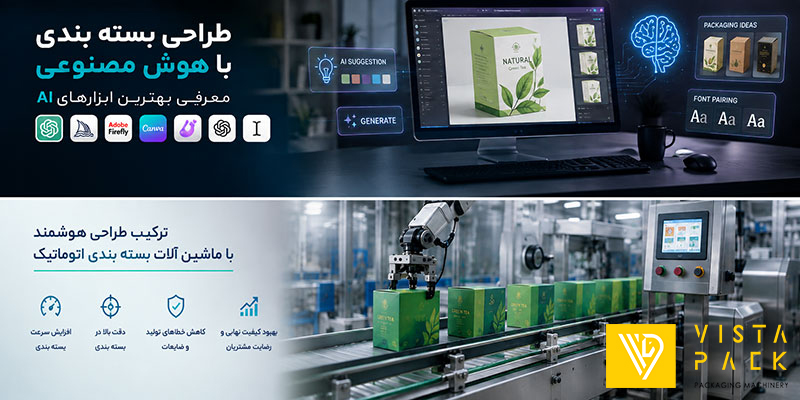 طراحی بسته بندی با AI